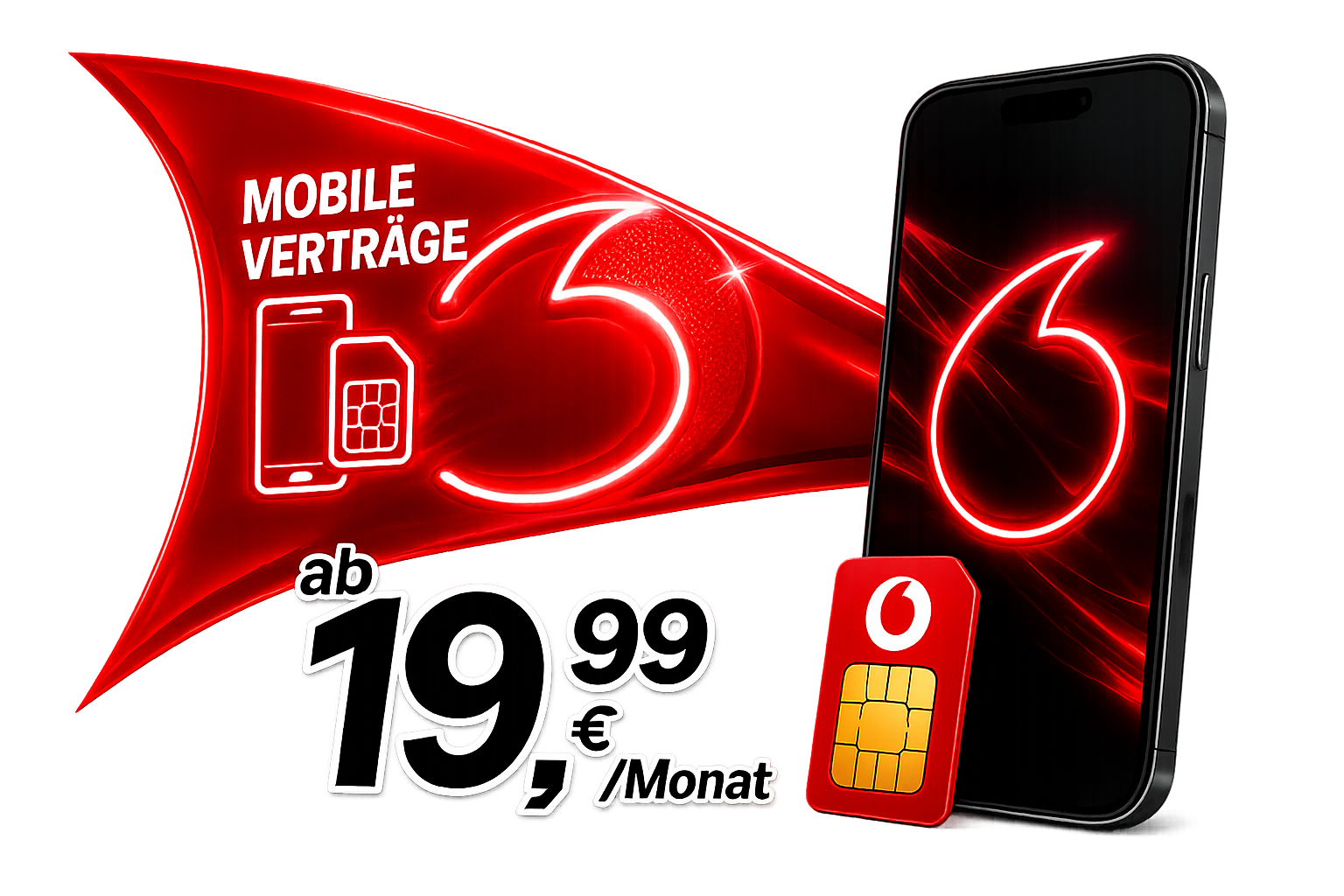 Vodafone Smartphone + Vertrag Angebot