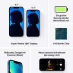 APPLE iPhone 13 128 GB Blau Dual SIM