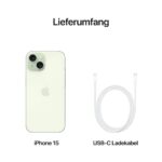 APPLE iPhone 15 5G 256 GB Grün Dual SIM