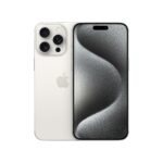 APPLE iPhone 15 Pro 5G 128 GB Titan Weiß Dual SIM