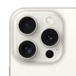 APPLE iPhone 15 Pro 5G 128 GB Titan Weiß Dual SIM
