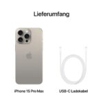APPLE iPhone 15 Pro Max 5G 512 GB Titan Natur Dual SIM