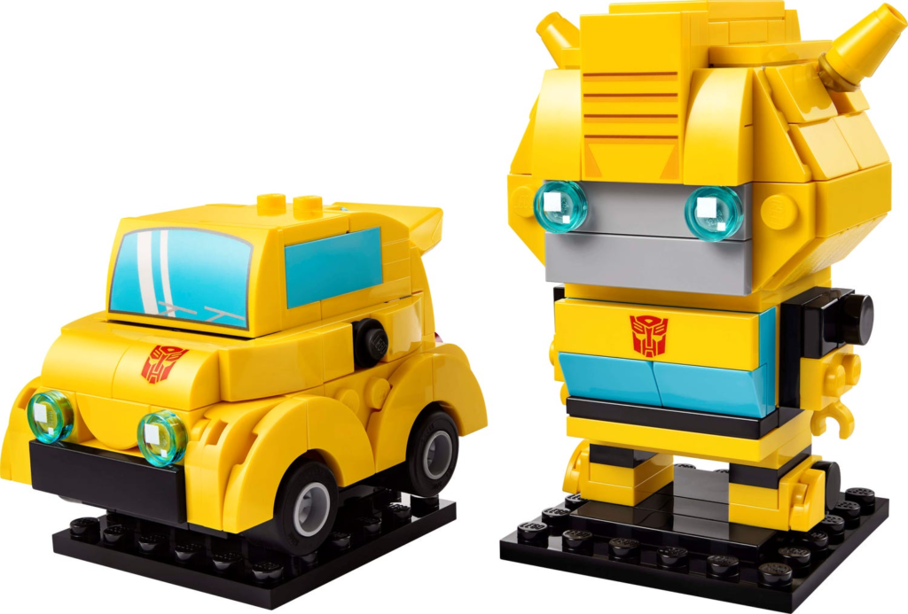 Bumblebee Mech & Fahrzeug 40804 | BrickHeadz | Offizieller LEGO® Shop DE
