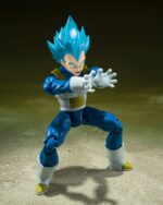 Dragon Ball - Super Saiyan God Vegeta Actionfigur / S.H. Figuarts - Unwavering Saiyan