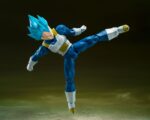 Dragon Ball - Super Saiyan God Vegeta Actionfigur / S.H. Figuarts - Unwavering Saiyan