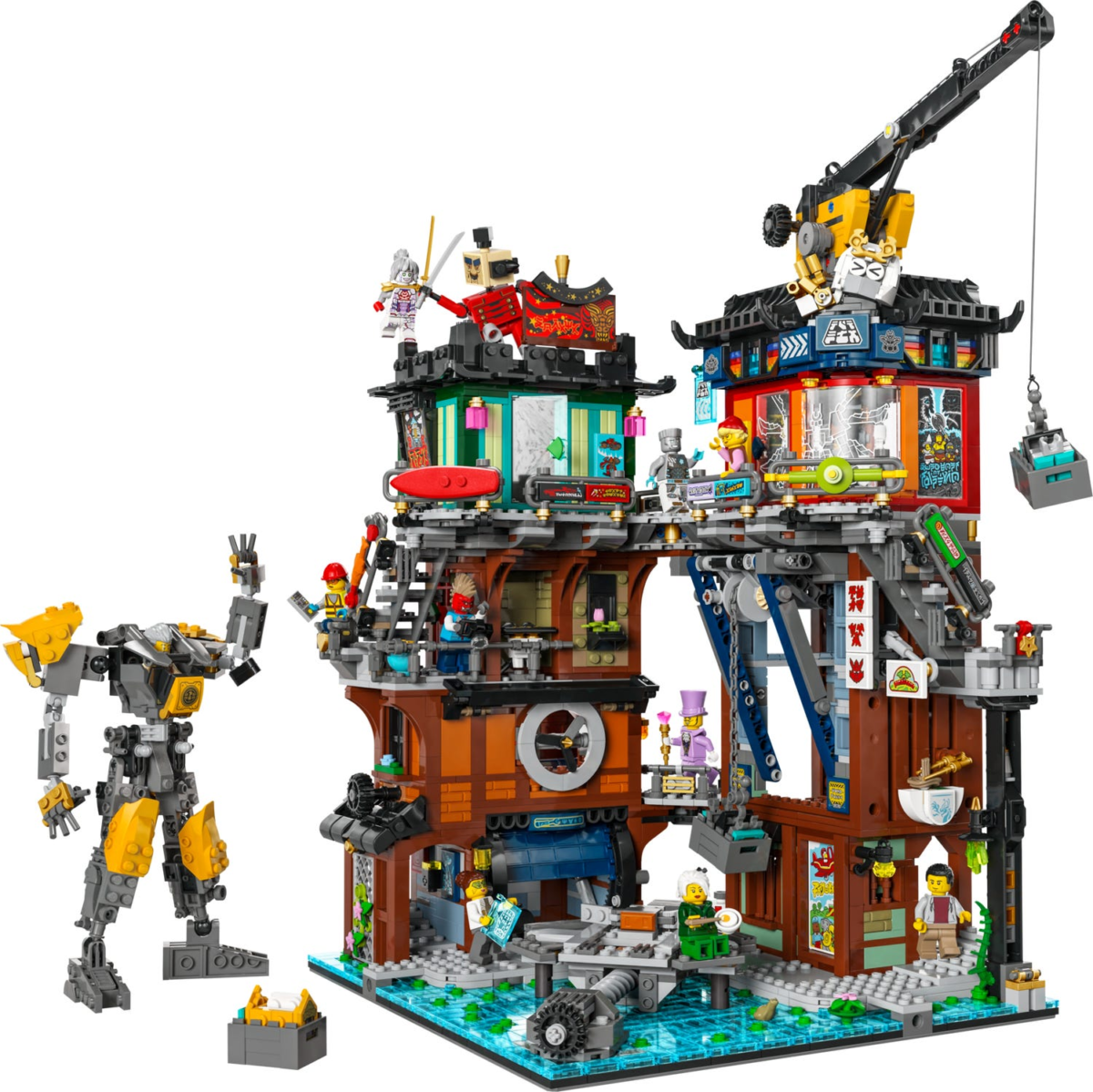 NINJAGO® City Werkstätten 71837 | NINJAGO® | Offizieller LEGO® Shop DE