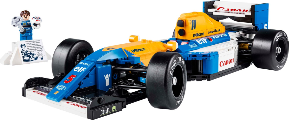 Williams Racing FW14B mit Nigel Mansell 10353 | LEGO® Icons | Offizieller LEGO® Shop DE